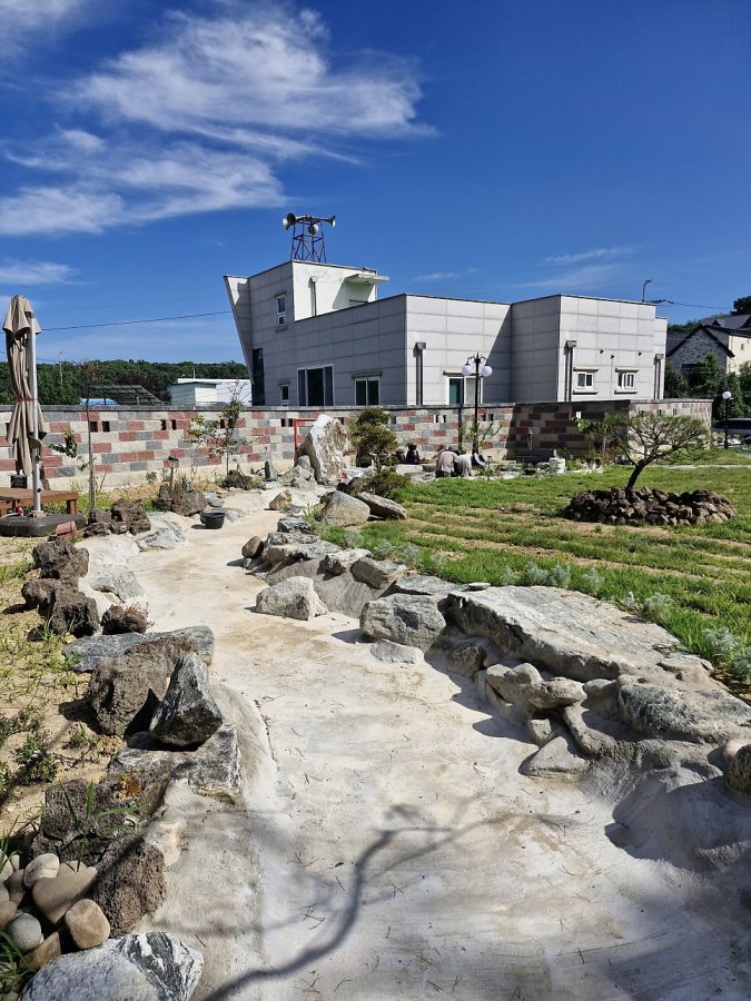 경기 여주 가남읍 여주 가남읍 농가 마당 연못 여과시스템 신규 설치